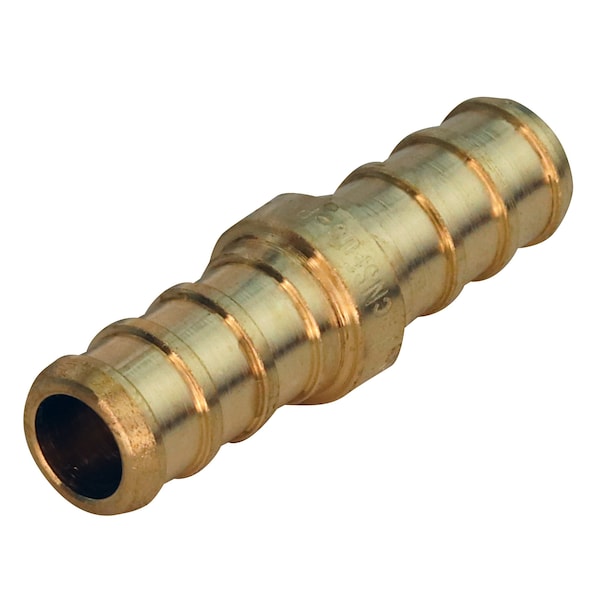 3/8 In. Brass PEX Barb Coupling